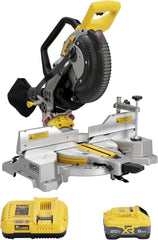 DEWALT 20V MAX XR 10 in. Double Bevel Fixed Miter Saw Kit (DCS714WW1)